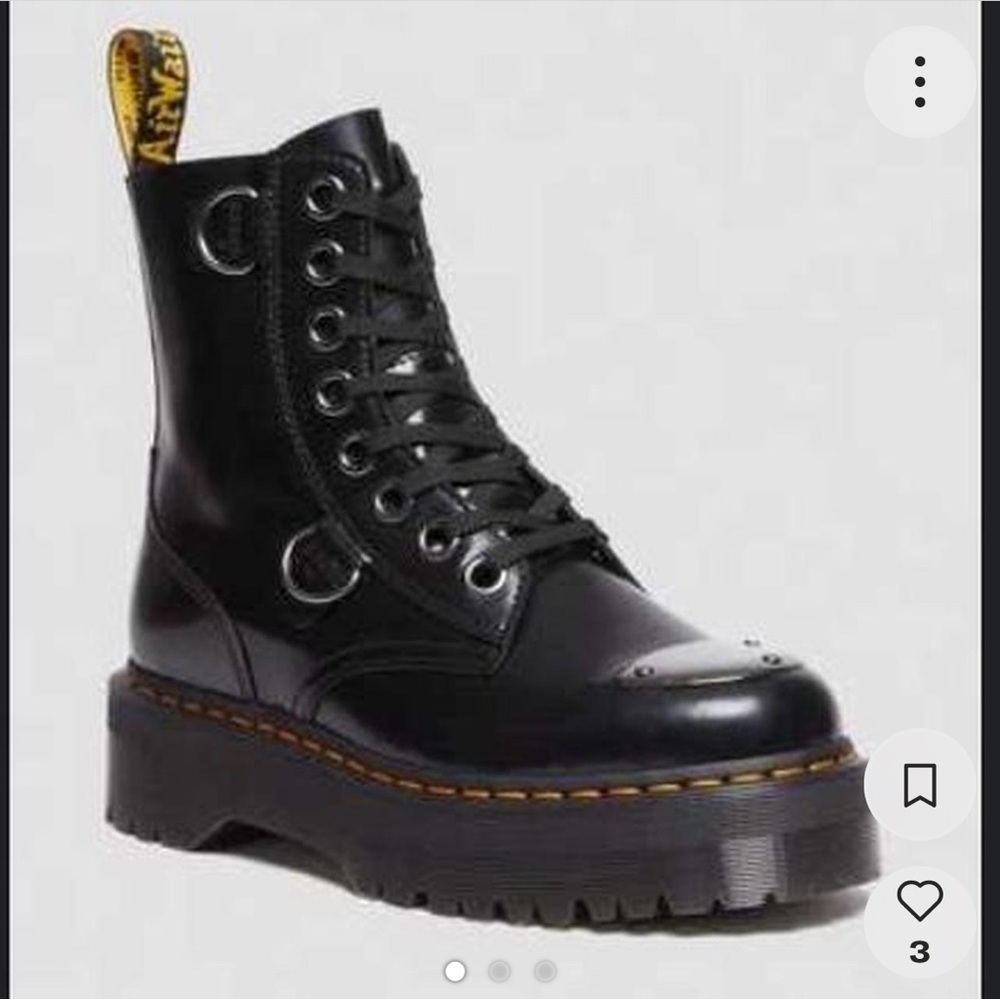 Dr. Martens Black Platform Boots